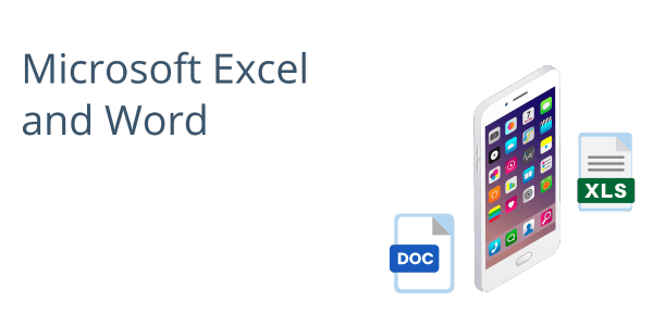 Microsoft Excel and Word