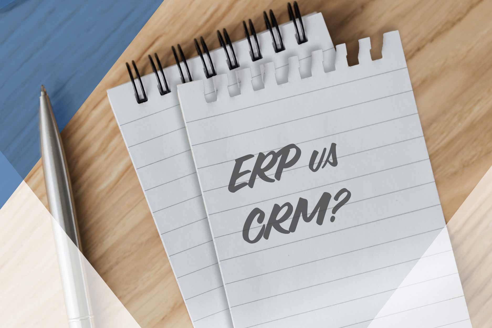 ERP vs CRM difference