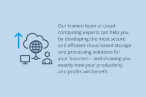 Our trained team of cloud computing experts