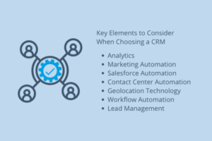 Key Elements to Consider When Choosing a CRM