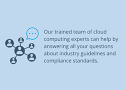 Our trained team of cloud computing experts can help