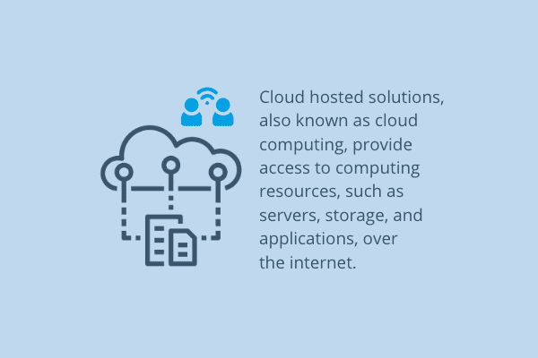 Cloud hosted solutions
